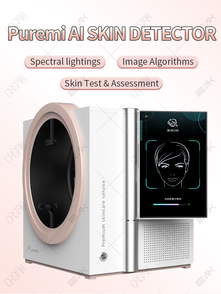 Skin Scanner Facial Skin Analyzer Skin Smart Diagnostic Device AI Facial Skin Detection Machine (1)