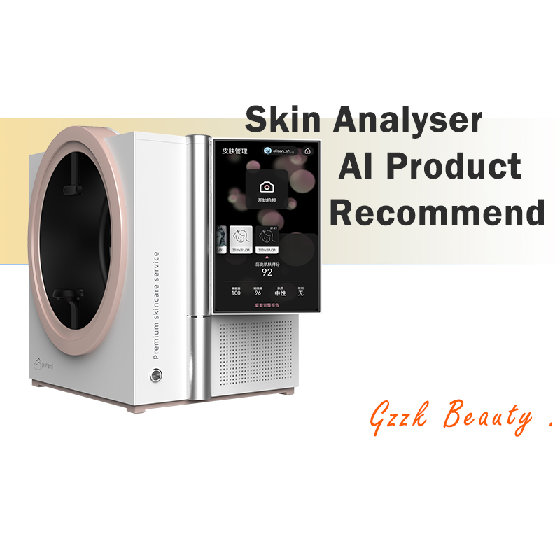 Skin Scanner Facial Skin Analyzer Skin Smart Diagnostic Device AI Facial Skin Detection Machine